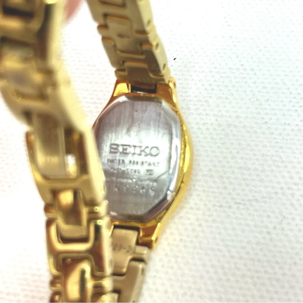 Seiko SXGK72 Women’s Gold Tone Quartz Dress Watch ✨_6
